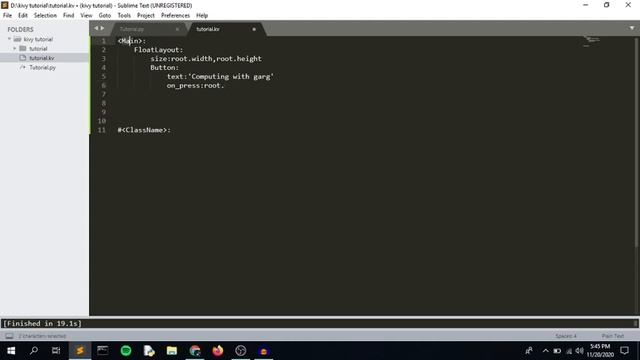 Kivy Tutorial - Using kivy language Python|Kivy|Kv Language смотреть онлайн