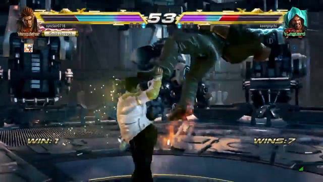 keenpsychi (Marduk) - Tekken 7 PC Steam Online Battle смотреть онлайн