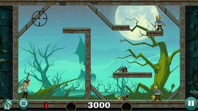 Stupid Zombie Funny Game | Shooting Game смотреть онлайн