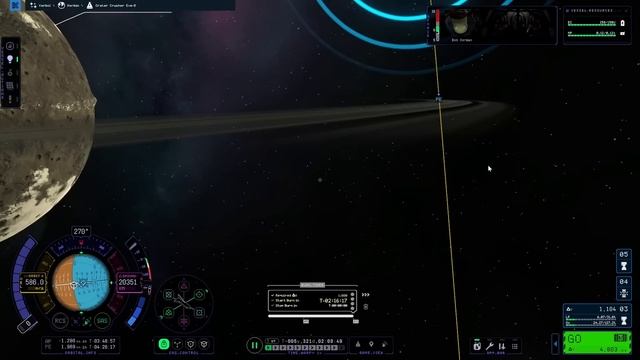Flying through the RINGS of DRES in Kerbal Space Program 2 смотреть онлайн