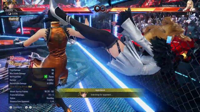 tekken 8 ling xiaoyu (74 damage with heat) смотреть онлайн