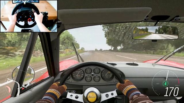 1969 Ferrari Dino 246 GT - Forza Horizon 4 (Logitech G29 + Shifter) GamePlay смотреть онлайн