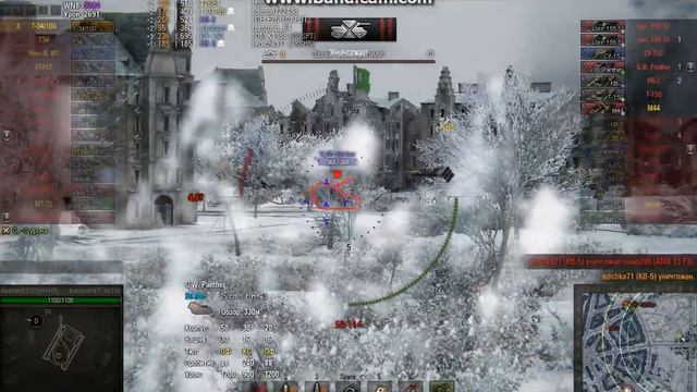 т 34-100 мастер 8 фрагов ( слив) смотреть онлайн