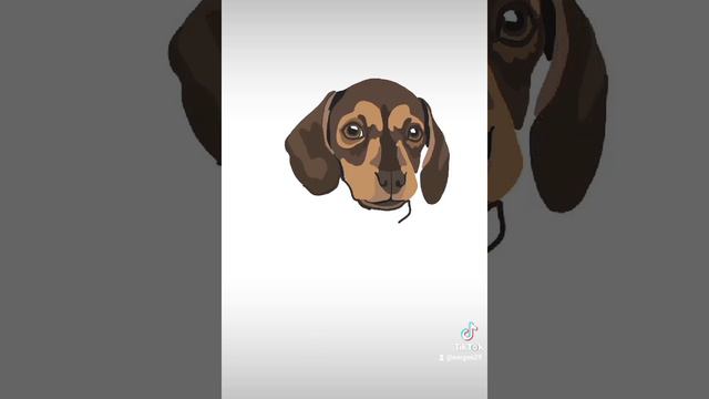 рисунок собаки. смотреть онлайн
