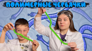ПОЛИМЕРНЫЕ ЧЕРВЯЧКИ | ЛАБОРАТОРИЯ ЭКСПЕРИМЕНТОВ