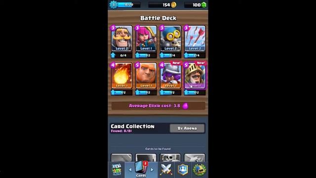 CLASH ROYALE BOOTCAMP + FIRST BATTLE - DAY 01 смотреть онлайн