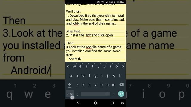 How to install apk + obb on android phone смотреть онлайн
