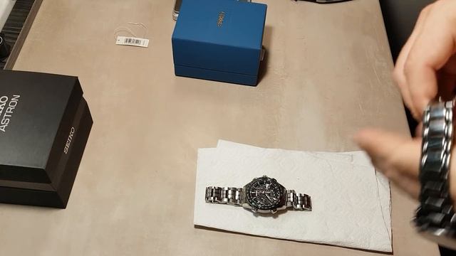 Мечты сбываются , часы Seiko Astron Solar GPS Chrono SBXB003. смотреть онлайн