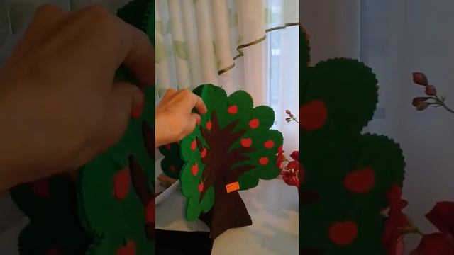 Поделка из фетра. Четыре сезона. смотреть онлайн