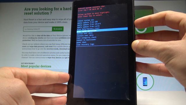 How to Wipe Cache Partition on SIVER JOY 7 3G - Remove Cache Files |HardReset.Info смотреть онлайн