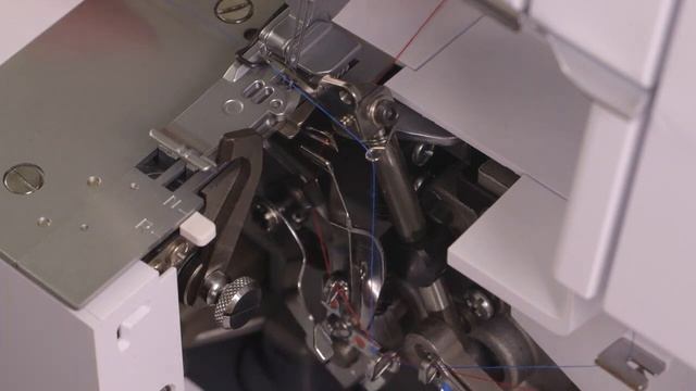 Как шить на оверлоках Bernette B48 + B44 – Намотка нитей