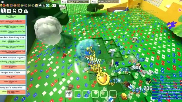 I Got GOLD EGG from CLOVER FIELD!? | Roblox Bee Swarm Simulator смотреть онлайн