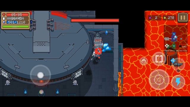 Инопланетный авианосец-новый босс соул кнайт 4.0.0 || Soul Knight ||