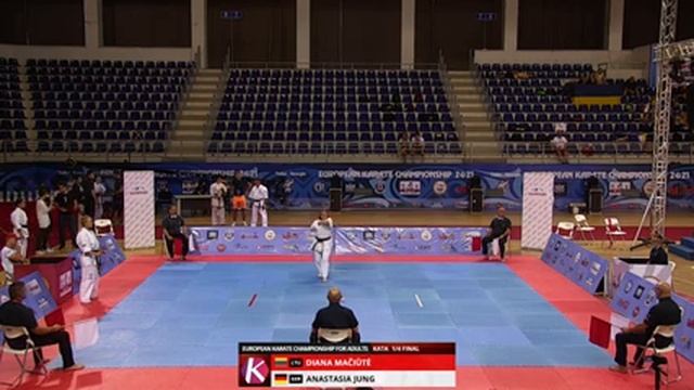 European Karate Championship - 2021 - TATAMI A - Kata смотреть онлайн