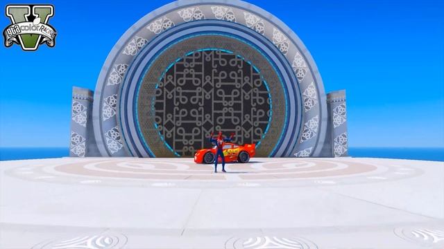 SPIDERMAN Epic New Stunt Race For Car Racing Challenge Motobike Ducati Panigale V4S смотреть онлайн
