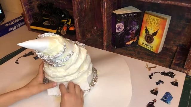 How to make a Harry Potter sorting hat/Harry Potter DIY/ смотреть онлайн
