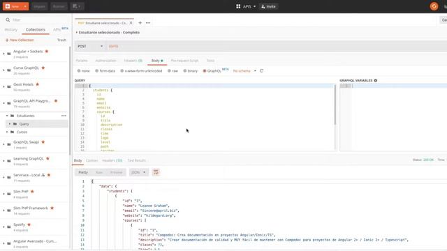 GraphQL - Postman - Consumir API GraphQL - Introducción a la sección смотреть онлайн
