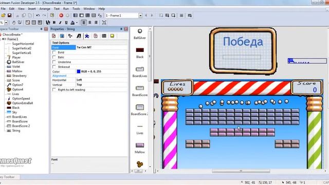10. События после прохождения уровня либо проигрыша. Создание игр на Clickteam Fusion 2.5 смотреть онлайн