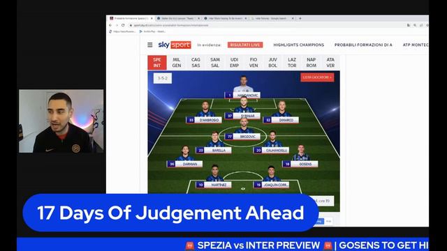 Spezia vs Inter Preview! | GOSENS DEBUT TIME? | 17 DAYS TO DECIDE SCUDETTO! смотреть онлайн