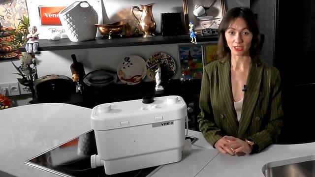 Канализационный насос для переноса кухни SFA Sanivite тихий! смотреть онлайн
