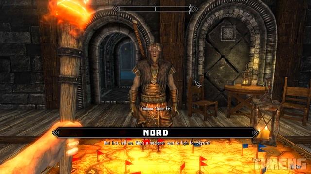Skyrim ٠ Galmar Reaction to the Character Race смотреть онлайн