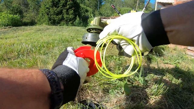 Бензокоса Калибр БК 2600 / обзор бюджетного триммера для участка #ДомОгород смотреть онлайн