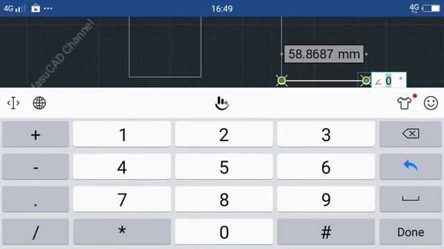 GnaCAD Line Command Tutorial Android Apps смотреть онлайн