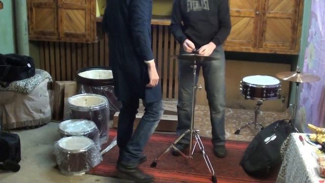 Сборка барабанной установки SONOR SFX11 STUDIO SMART FORCE XTEND смотреть онлайн