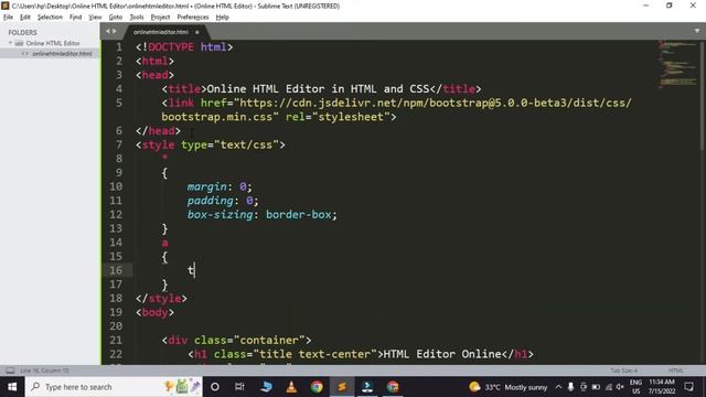 Make Online HTML Editor in JavaScript | Step-by-Step | 100% Working | Code Editor in JavaScript смотреть онлайн