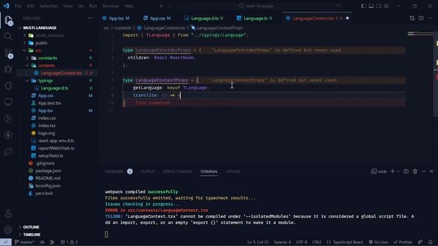 Multiple language (switcher language) - Reactjs Typescript смотреть онлайн
