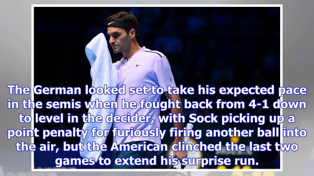 Atp finals: jack sock beats alexander zverev, roger federer beats marin cilic смотреть онлайн