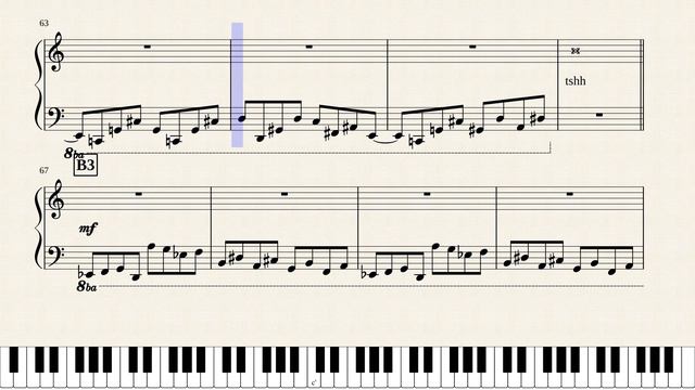Undertale - 079 "Your Best Nightmare" - Piano arrangement смотреть онлайн