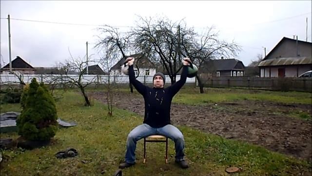 Дворовая тренировка с гирями. Backyard kettlebell training смотреть онлайн