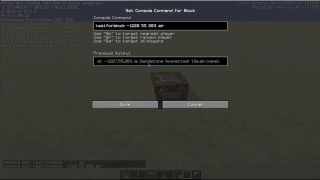 Find a block's x y z co-ordinates in Minecraft 1.7 смотреть онлайн
