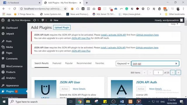 CC106 - 1.3 - Installing the JSON and JSON Auth смотреть онлайн