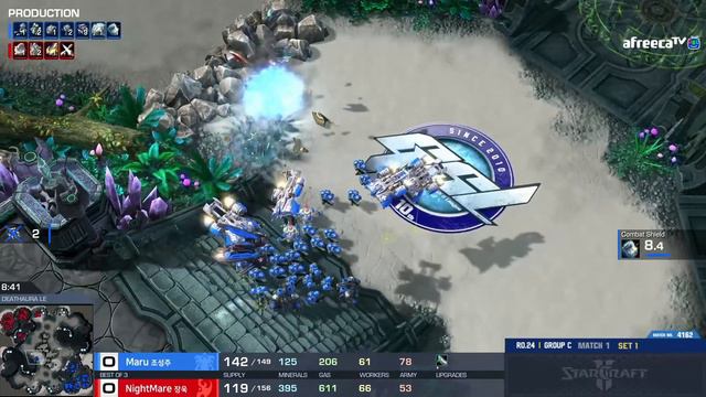 Maru vs Nightmare's ROBO PROXY! Starcraft 2: 2020 GSL Season 3 смотреть онлайн