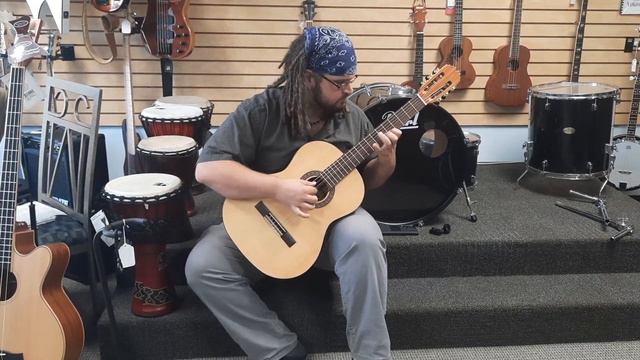 Eugene Fortier - Admira Elsa Classical Guitar смотреть онлайн