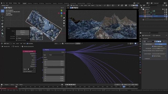 40. Background Mountains