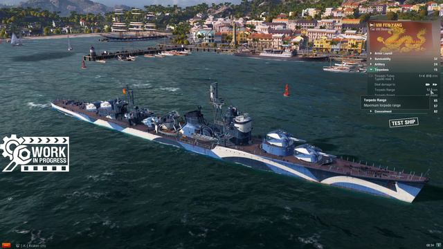 World of Warships - First Look: Tier VIII Premium Pan-Asian Destroyer Fenyang смотреть онлайн
