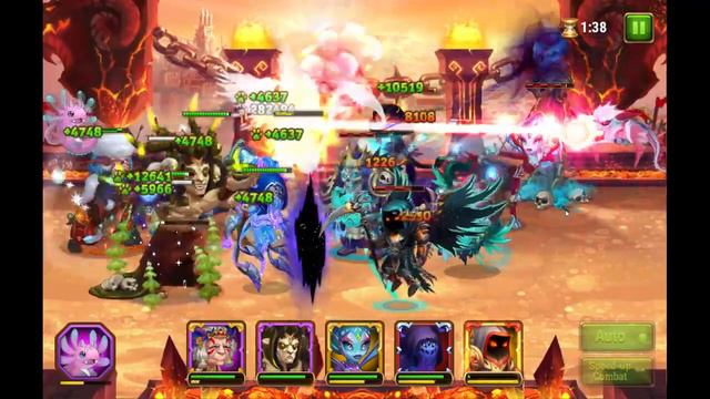 Карх против сильной пачки корвус, ясмин, мориган - Хроники Хаоса смотреть онлайн