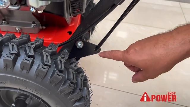 Снегоуборочная машина A iPower AS567F с установкой подметательной щётки смотреть онлайн