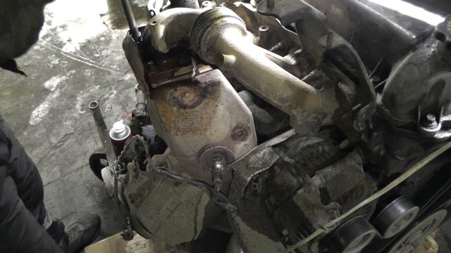 Mazda CX-7 DISI Turbo L3K9 - разборка двигателя (engine disassemble) смотреть онлайн