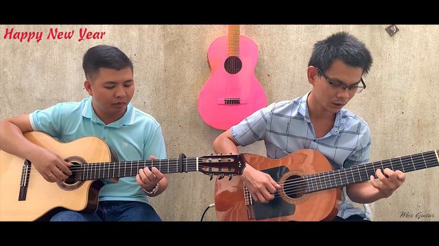 Happy New Year - ABBA || Hòa Tấu Mộc Guitar & Kỳ Ân Guitar #hoatauguitar #happynewyear