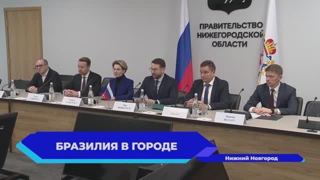 Представители правительства Нижегородской области и делегация из Бразилии смотреть онлайн