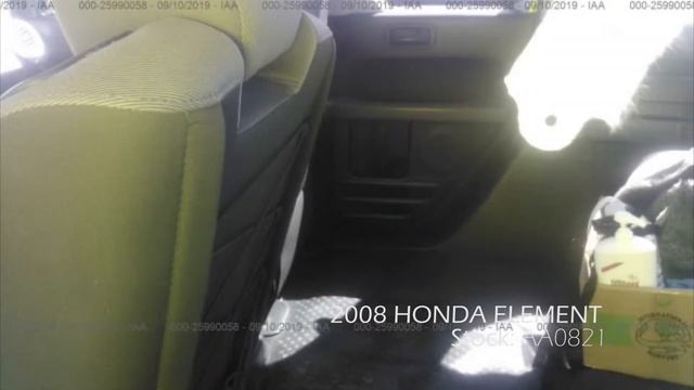 2008 HONDA ELEMENT Parts For Sale AA0821 смотреть онлайн