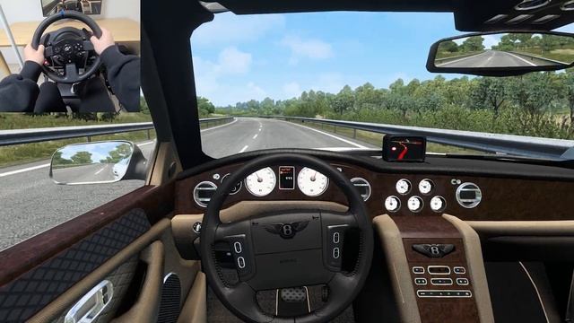 Euro Truck Simulator 2 - Bentley Arnage T [Steering Wheel Gameplay] смотреть онлайн