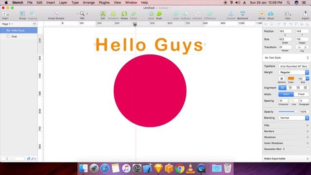 Learn how to make text on a path in Sketch App [Tutorial] смотреть онлайн