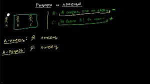 Задачи про рыцарей и лжецов Математика
