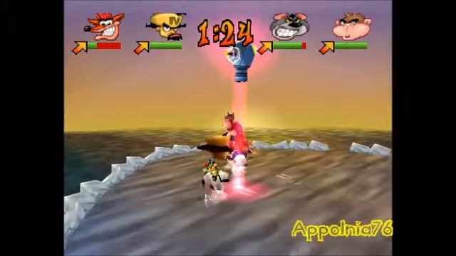 Crash Bash Walkthrough Part 6 [Polar Panic Crystal] смотреть онлайн
