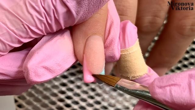 Радужный френч. Летний дизайн ногтей. смотреть онлайн